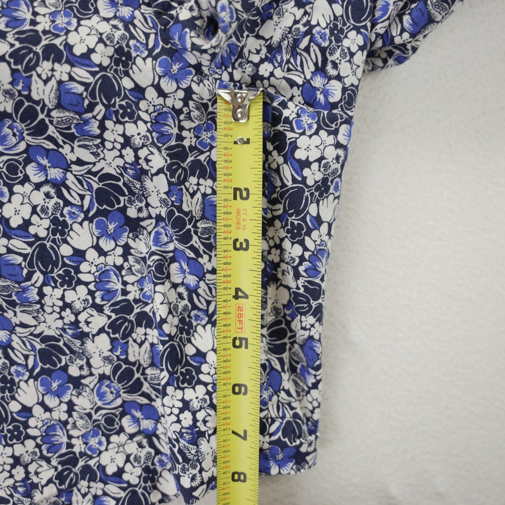 Polo Golf Ralph Lauren Mens 38 Floral Shorts Blue White Classic Fit Cotton Blend - Picture 5 of 9